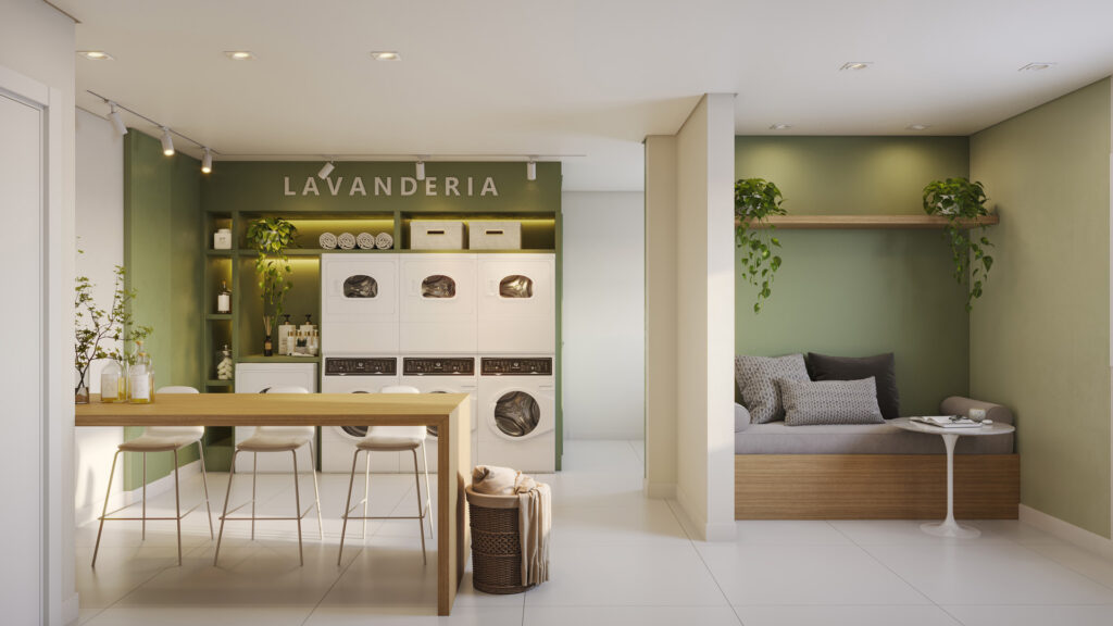 Perspectiva ilustrada do Mini Mercado 2